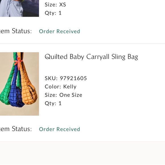 Free People Quilted Baby Carryall Sling Bag - Picture 4 of 4